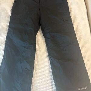 Columbia Unisex Black Snow Pants